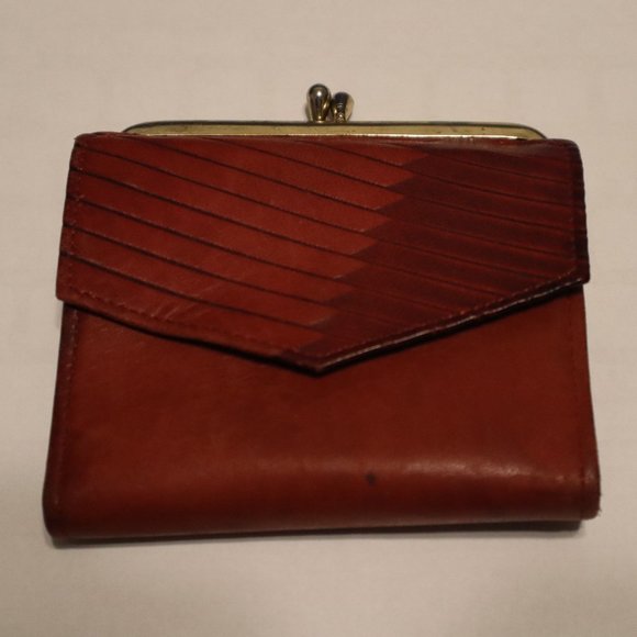 Princess Gardner - Genuine Lambskin - Wallet, Coin, Cardholder - Red - Picture 2 of 13